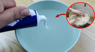 Pha nước vo gạo với kem đánh răng, mẹo hay nhà nào cũng cần đến
