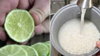 Vắt chanh vào nồi cơm trước khi nấu, mẹo nhỏ mà nhìn kết quả ai cũng khen ngợi