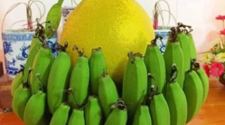 Vì sao người xưa kiêng kỵ ghép hai nải chuối khi thắp hương?