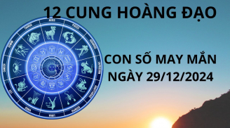 Tử vi ngày 29/12 con số may mắn cho 12 chòm sao chuyển vận đổi đời giàu lên trông thấy