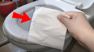 Vì sao trước khi đi vệ sinh, nên bỏ một mẩu giấy vào bồn cầu? Lợi ích đặc biệt nhưng ít người biết