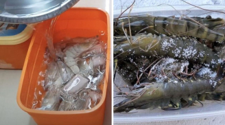Tôm mua về đừng bỏ ngay vào tủ lạnh: Làm cách này bảo quản tôm được lâu, thịt tươi ngon như mới
