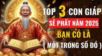 Hết đêm nay đến Giao thừa Tết Ất Tỵ 2025: 3 tuổi đỏ cả Tình lẫn Tiền, vận số thăng hoa