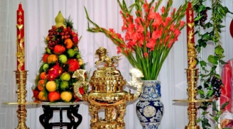 Thắp hương Mùng 1 đừng cắm hoa cúc nữa, thay bằng những loại hoa này để rước lộc cả tháng