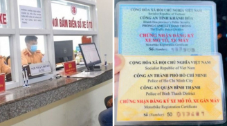 Từ 1/1/2025, 6 trường hợp phải đổi biển số xe, cà vẹt xe: Bạn có nằm trong trường hợp này không?
