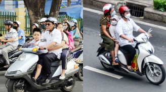 Từ hôm nay, quy định mới về người đi xe máy được 'kẹp 3' mà không bị CSGT xử phạt, cập nhật ngay