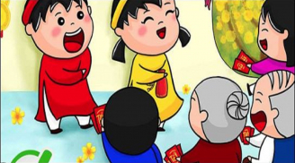 Năm mới nhà nào có trẻ con tụ tập thì cực kỳ giàu có, phú quý đi theo