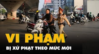 10 hành vi vi phạm giao thông đối với xe máy bị phạt tới 10 triệu đồng, số 5 nhiều người mắc
