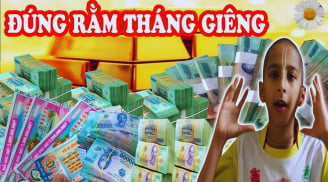 Đêm nay tới Rằm tháng 1 âm: 3 tuổi Đỏ Cả Tình Lẫn Tiền, công danh thăng tiến, phát tài to