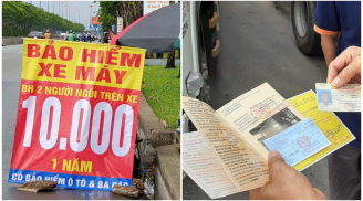 Từ 1/5/2025: Mua bảo hiểm xe máy loại 10 nghìn đồng, người dân bị CSGT xử phạt hay không?