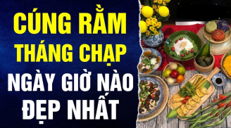 Cúng Rằm tháng Chạp giờ nào may mắn nhất?