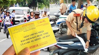 Người dân đã mua bảo hiểm xe máy nhưng bị mất bản cứng thì có bị CSGT xử phạt không, làm sao cấp lại?