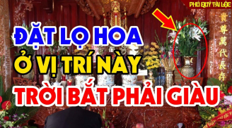 Lọ hoa đặt bên trái hay bên phải mới đúng: Đặt vị trí này mới hợp phong thuỷ nhất