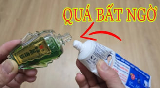 Trộn kem đánh răng với dầu gió: Mẹo hay cả nam và nữ dùng đều tiện