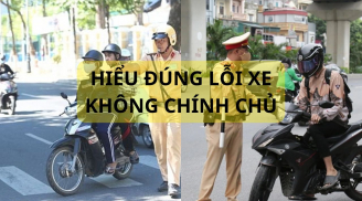 Mượn xe máy người thân bạn bè ra đường không mang theo đăng ký xe có bị CSGT phạt lỗi 'không chính chủ' không?