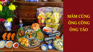 Đặt mâm cúng ông Công ông Táo trên bàn thờ gia tiên hay trong bếp mới đúng?