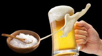 Uống bia thừa chớ đổ đi mà phí, hãy thêm chút muối tạo ra nhiều công dụng nhà nào cũng cần tới