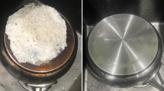 Bôi thứ này lên đáy nồi inox, đen mấy cũng sáng sạch như mới