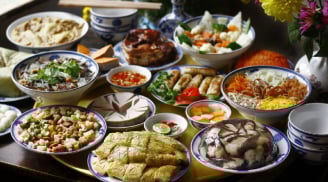 Mâm cỗ Tết '4 bát 6 đĩa' của người Hà Nội xưa có những món gì?
