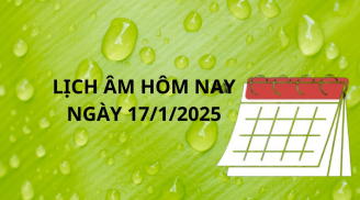 Lịch âm hôm nay ngày 17/1 ngày tốt cầu tài lộc làm giàu nhớ bước chân đúng hướng được thần tài ban lộc