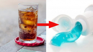 Trộn kem đánh răng với nước ngọt: Công dụng tuyệt vời chị em nào cũng thích