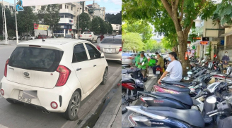 Từ nay người đi xe máy và ô tô chú ý cách dừng đỗ xe kẻo vị CSGT phạt lên tới triệu đồng
