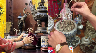Chân hương sau khi rút nên vứt ở đâu?