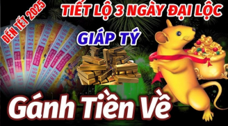 3 ngày tới (23- 25/1/2025), 3 tuổi tay trái vơ bạc, tay phải ôm vàng