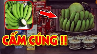 Các cụ dặn: Chuối thờ chớ dại ghép nải tài lộc trôi sạch, sớm muộn cũng lụi bại, con cháu nhớ cho kỹ