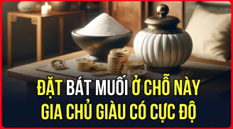 Đặt bát muối đúng chỗ này gia chủ 'phất lên trông thấy', tài lộc tự nhiên kéo đến