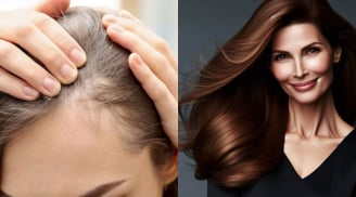 5 phương pháp đảo ngược tóc rụng, giúp chị em 40+ tự tin với mái tóc dày đẹp