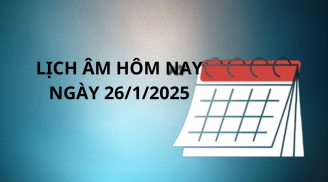 Xem lịch âm lịch vạn niên ngày 26/1 một ngày tốt lành cho xuất hành cầu tài lộc, nhớ chọn đúng hướng Thần tài