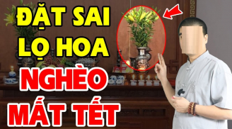 4 loại hoa để trên bàn thờ là mất lộc, ngày Tết rẻ cũng chớ mua, gia chủ phải tránh