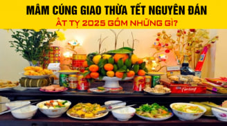 Mâm cúng giao thừa Tết Nguyên đán Ất Tỵ 2025 gồm những gì?