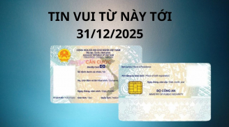 Tin vui từ nay đến 31/12/2025 cấp đổi căn cước/CCCD nhớ làm điều này sẽ được giảm 50% lệ phí