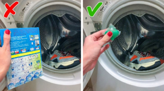 6 bước đơn giản giặt giày bằng máy giặt sạch bong, không lo bị hỏng