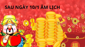 Được vía Thần tài sau ngày 10/1 âm lịch, 3 con giáp giàu lên bất ngờ vàng sa vào túi tình tràn trong tim