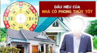 Nhà có 4 dấu hiệu là Phúc - Đức -Tài- Lộc tề tựu, con cháu hưởng lộc quanh năm
