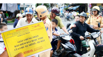 Chú ý mua bảo hiểm xe máy phải mua đúng loại này không thì CSGT vẫn xử phạt, ai đi xe máy phải biết