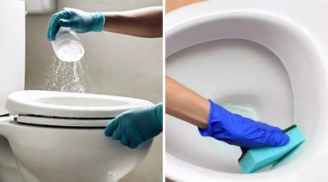 Đổ giấm nóng vào bồn cầu: Công dụng tuyệt vời ai cũng thích
