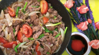 Khi xào thịt bò có 2 loại gia vị quen thuộc phải kiêng kỵ, nhưng nhiều người dùng, vừa ngấy, ít dinh dưỡng hơn
