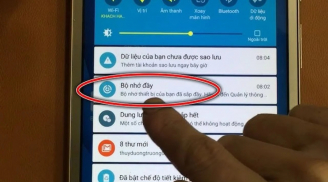 Điện thoại vừa đơ vừa chậm do đầy bộ nhớ: Ấn nút này giải phóng 90% dung lượng trống