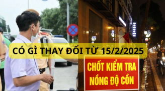 Bắt đầu 15/2/2025, tăng mức xử phạt vi phạm nồng độ cồn lên tới 60 triệu đồng phải không? Ai cũng cần chú ý