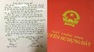 Tin vui: Đất không có giấy tờ mua bằng giấy viết tay trước ngày 1/7/2014 vẫn được cấp sổ đỏ