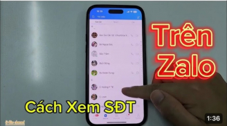 Zalo có 1 nút đặc biệt: Cứ ấn vào là thấy ngay số điện thoại bạn bè, không cần phải xin