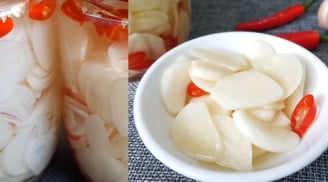 Tại sao tỏi ngâm lại chuyển màu xanh? Mách bạn mẹo cực dễ để tỏi ngâm trắng giòn không nổi váng