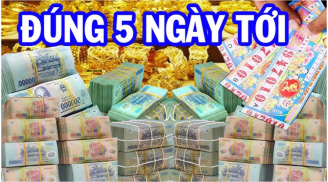 5 ngày tới (19/2-23/2): Từ nay tới cuối tuần, Lộc Bất Tận Hưởng, 3 tuổi Trúng Số tiền vào như xả lũ Sông Đà