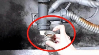 Đường ống tắc cứng, làm mẹo này là giải quyết dễ dàng, phụ nữ cũng làm ngon ơ