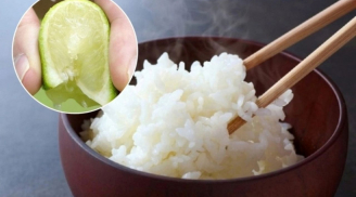 Người thông minh thường vắt vài giọt nước cốt chanh vào nồi cơm: Hóa ra chúng có công dụng ai cũng thích