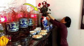 Mùng 1 đầu tháng chọn 5 hay 7 bông hoa cúng dâng lên bàn thờ mới là 'số lộc'?